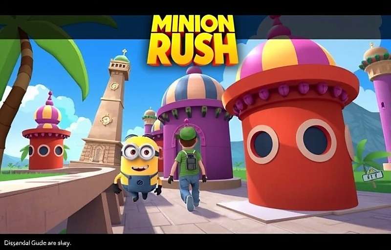 Concept art for upcoming Minion Rush Indian locations
